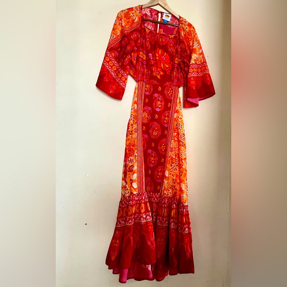 FARM RIO Combuco Cutout Maxi Dress - Picture 7 of 16